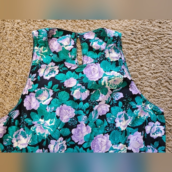 Vintage E.D Michaels  Floral Casual Dress - Picture 4 of 16